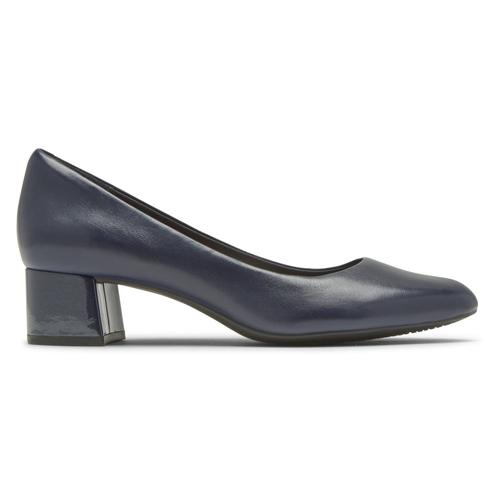 Scarpins Rockport Mulher Azul Marinho - Total Motion Sydney - 84690ZSAI